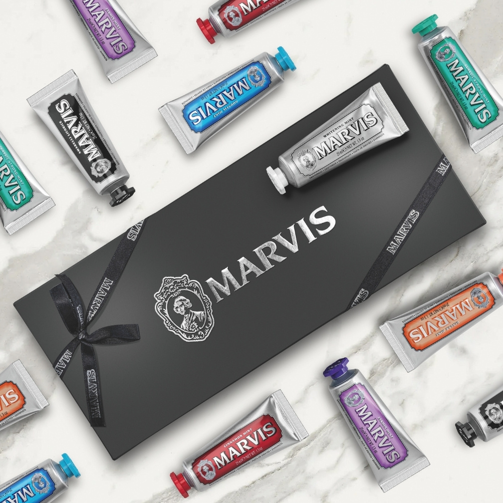 MARVIS Toothpaste Flavours Collection (Box) 7 X 25Ml New - Novela