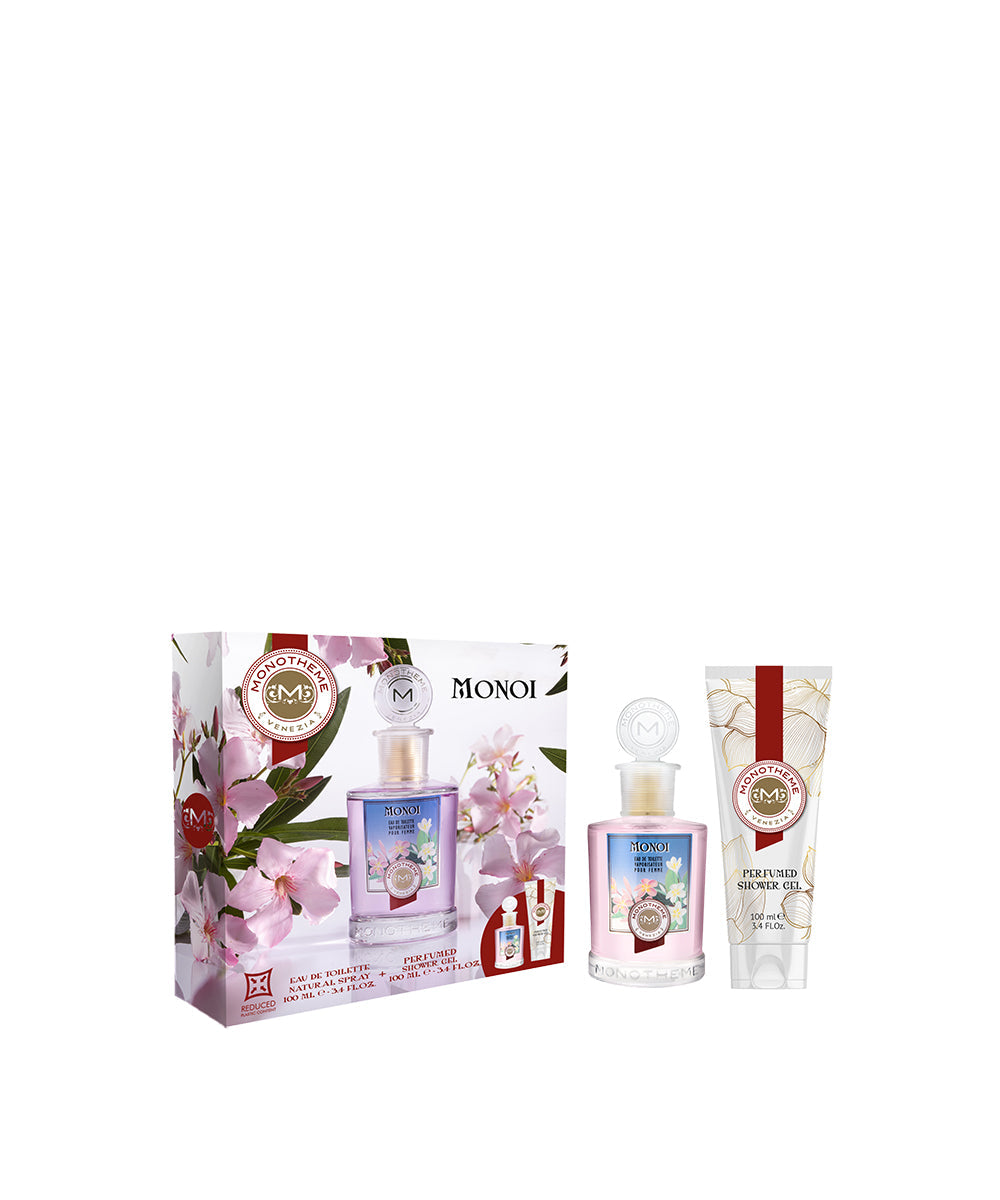 Gift Set (Monoi Pour Femme EDTV 100ml + Perfumed Shower Gel 100ml)