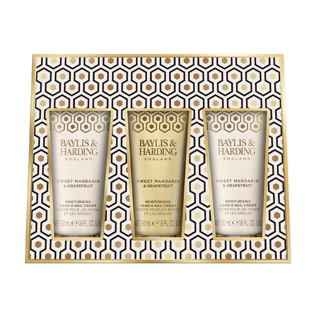 Sweet Mandarin & Grapefruit Hand Cream 3 Piece Set