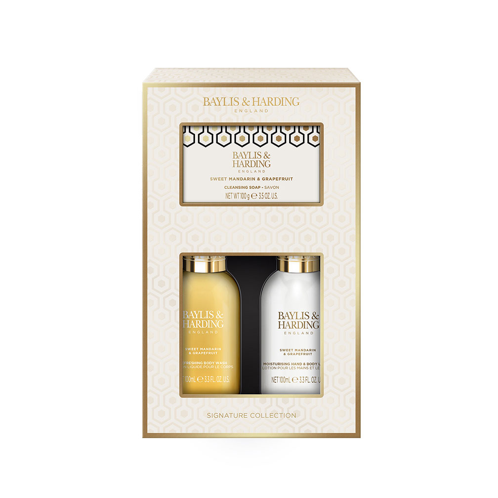 Sweet Mandarin & Grapefruit Trio Soap Gift Set