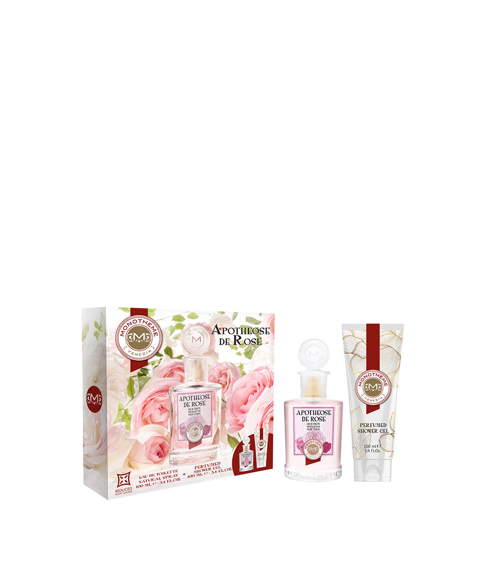 Gift Set (Apotheose De Rose Pour Femme EDT 100ml + Perfumed Shower Gel 100ml)
