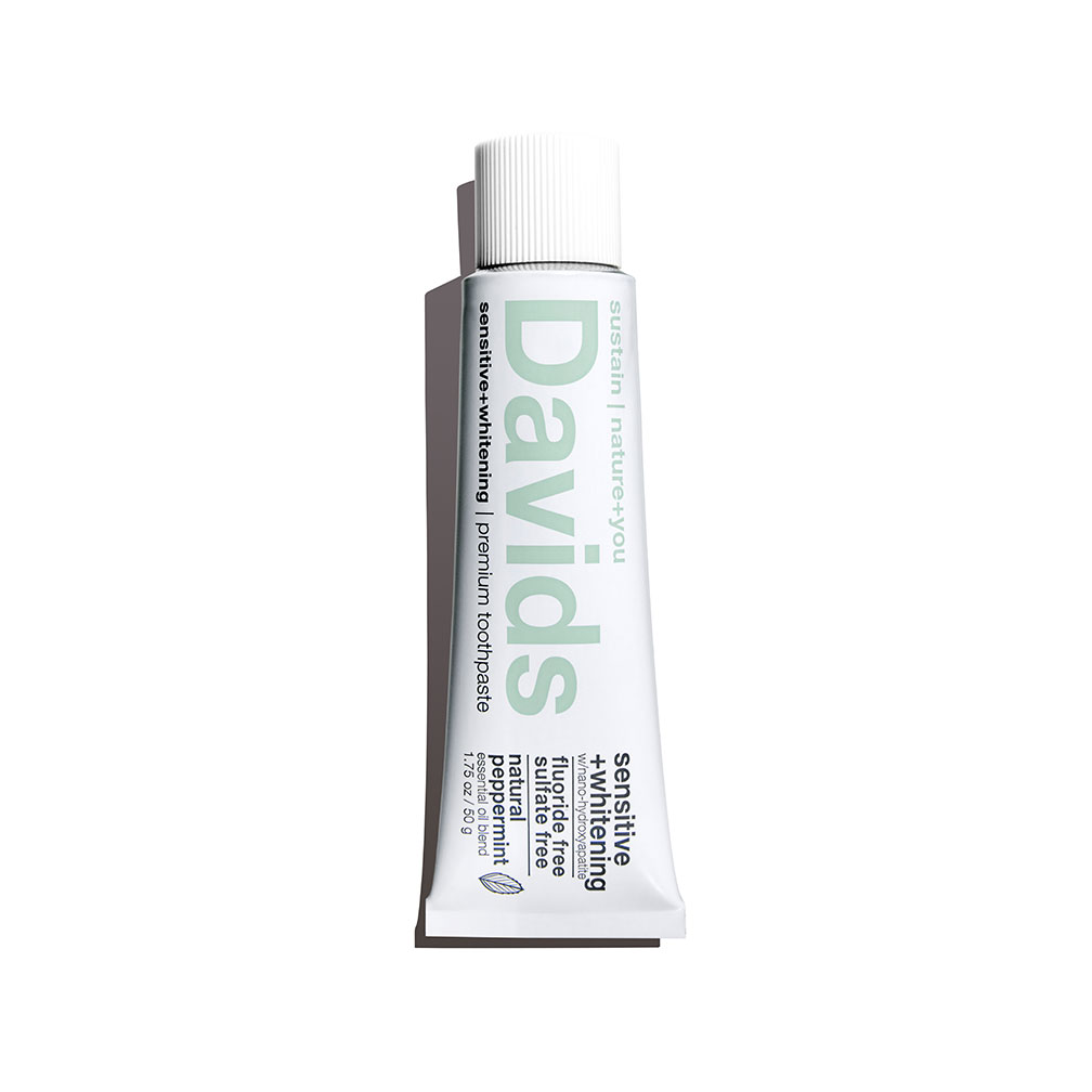 Sensitive + Whitening W/Nano-Hypdroxyapatite Toothpaste, Peppermint 50G