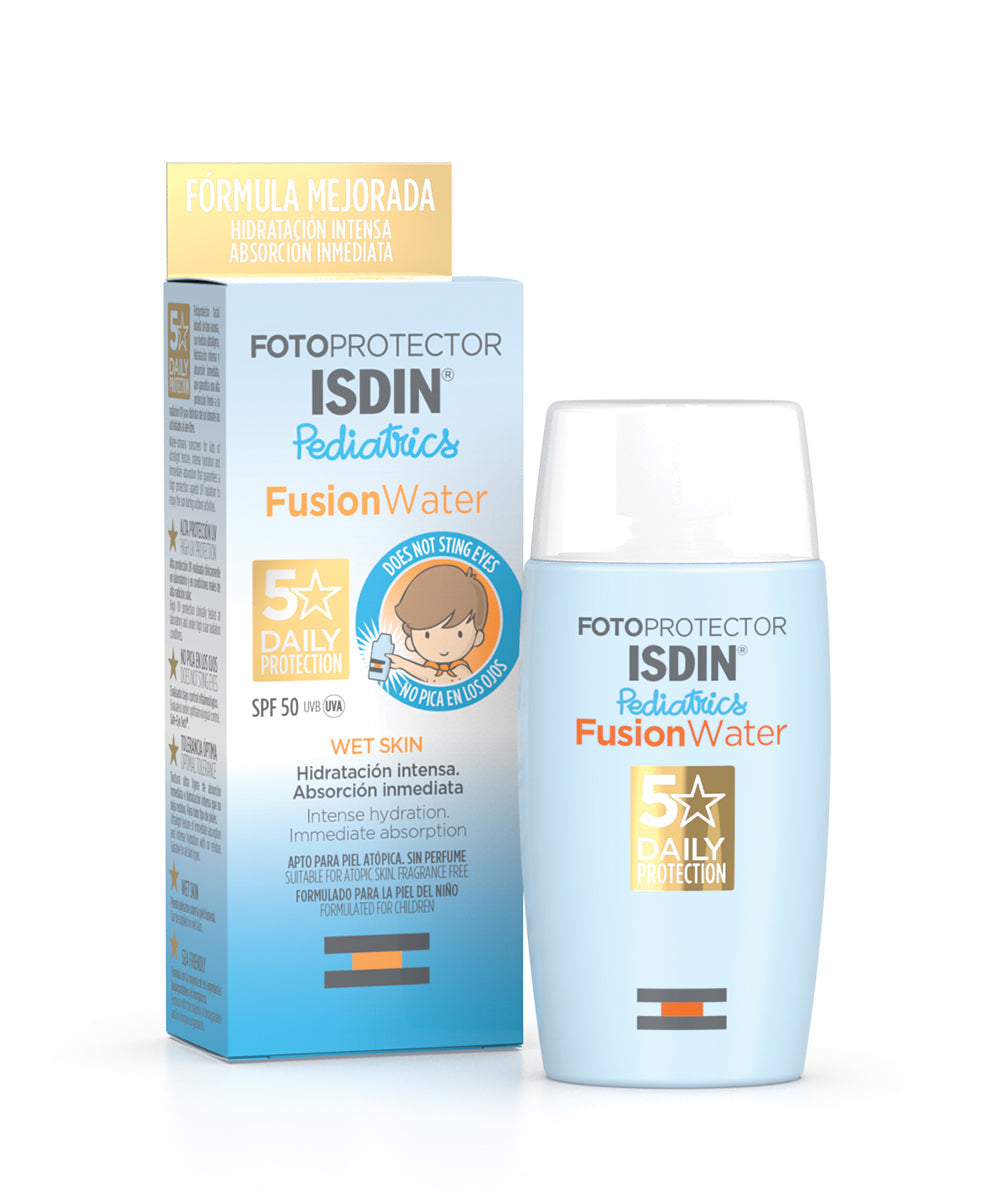Fotoprotector Pediatrics Fusion Water SPF50 PA+++ 50ml